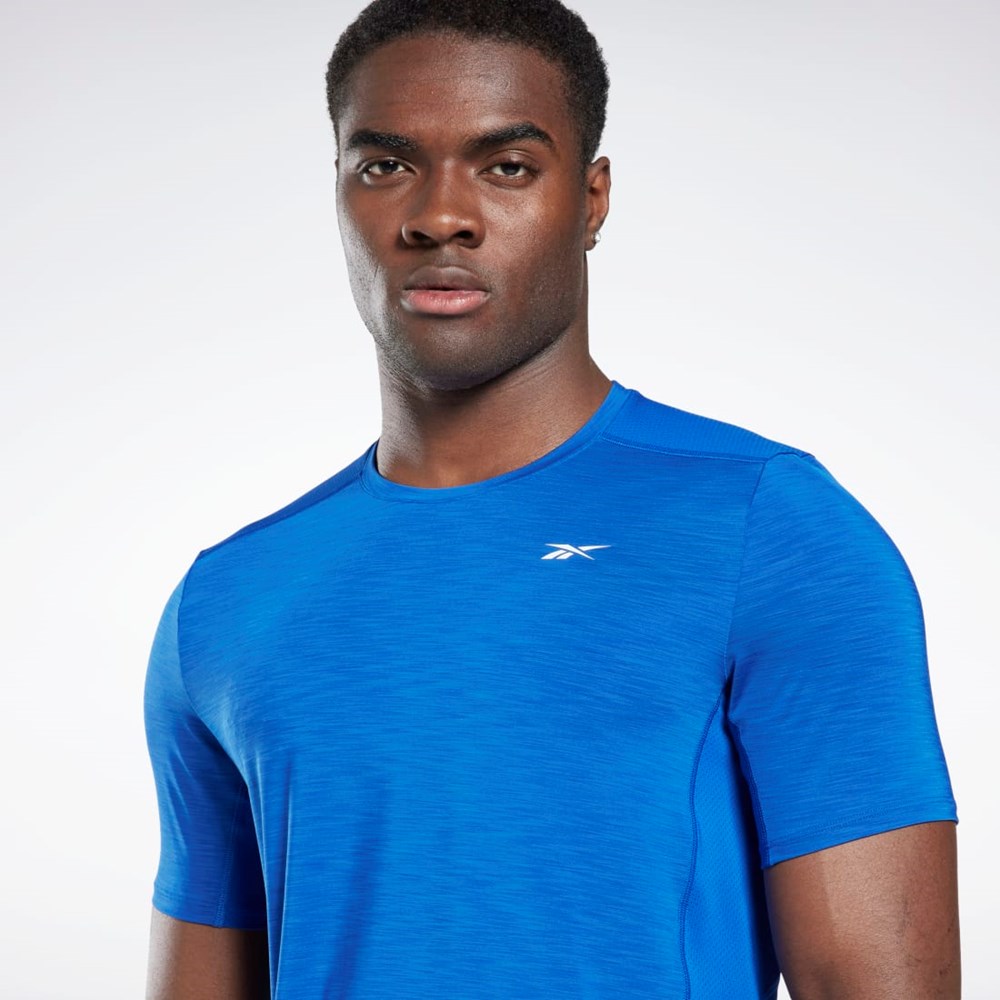 Reebok ACTIVCHILL Athlete T-Shirt Modre | ATIBM2351