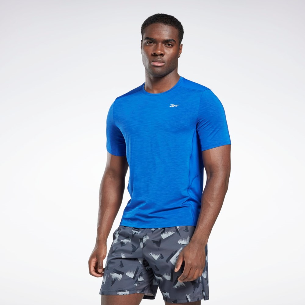 Reebok ACTIVCHILL Athlete T-Shirt Modre | ATIBM2351