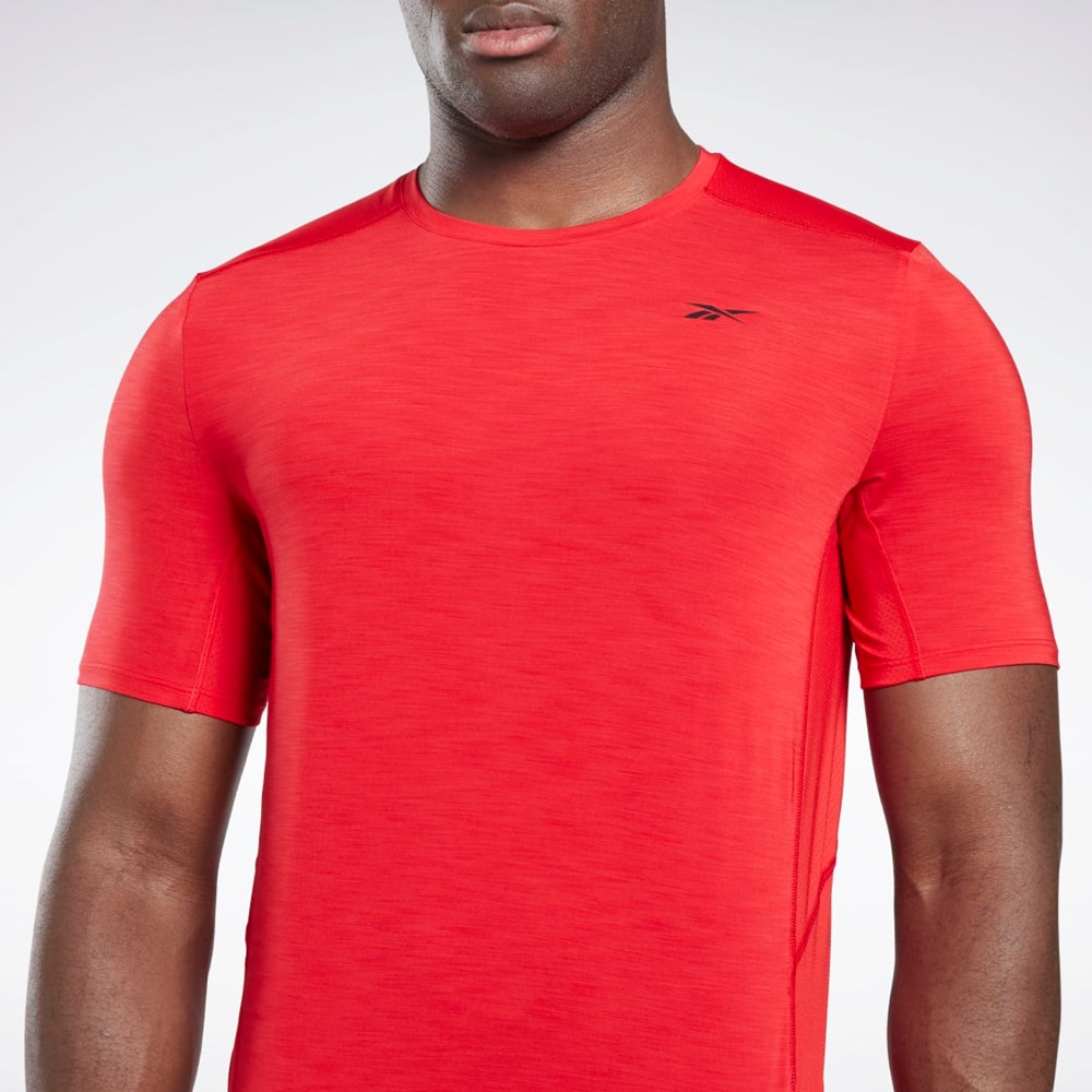 Reebok ACTIVCHILL Athlete T-Shirt Červené | XMLNV2869