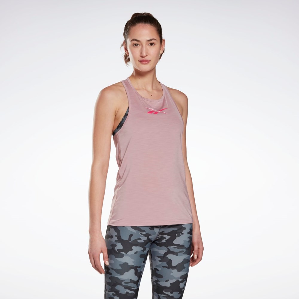 Reebok ACTIVCHILL Grafika Tank Top Infused Lilac | LKWPC8625