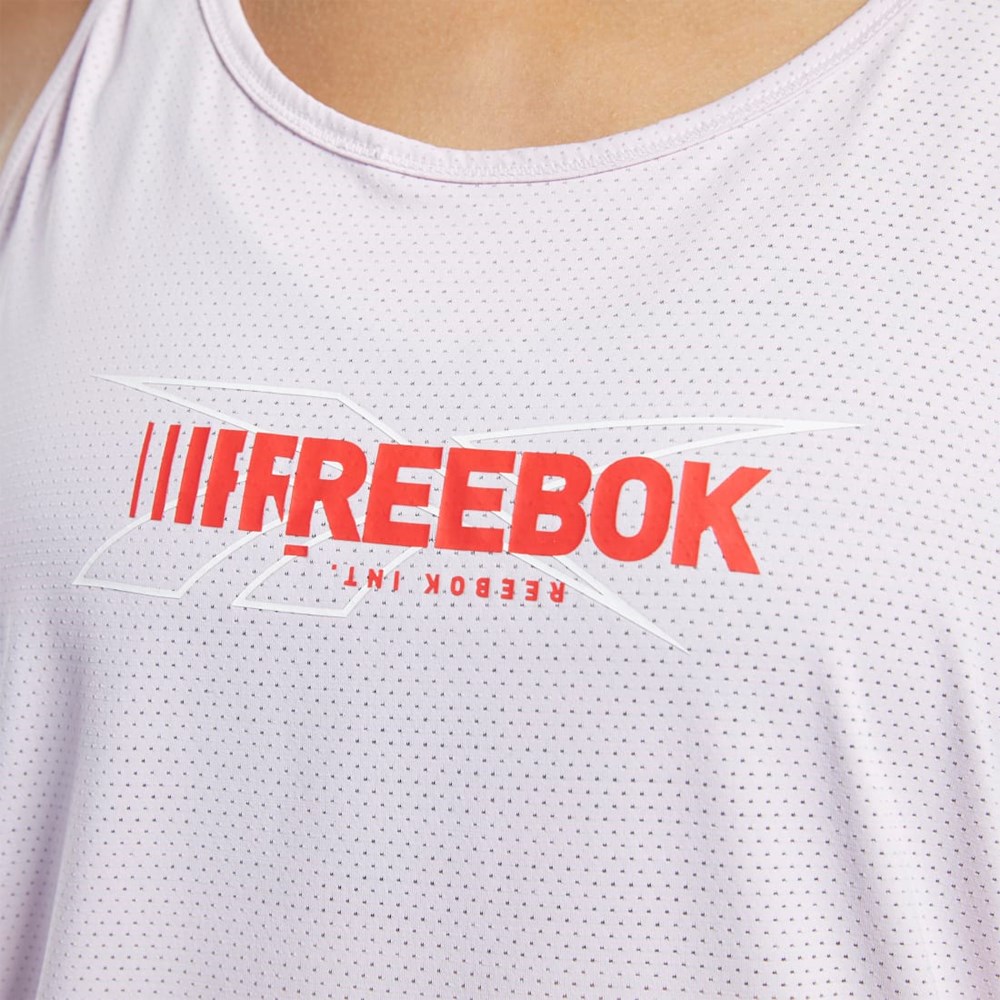 Reebok ACTIVCHILL Grafika Tank Top Ruzove | SBOKF3497