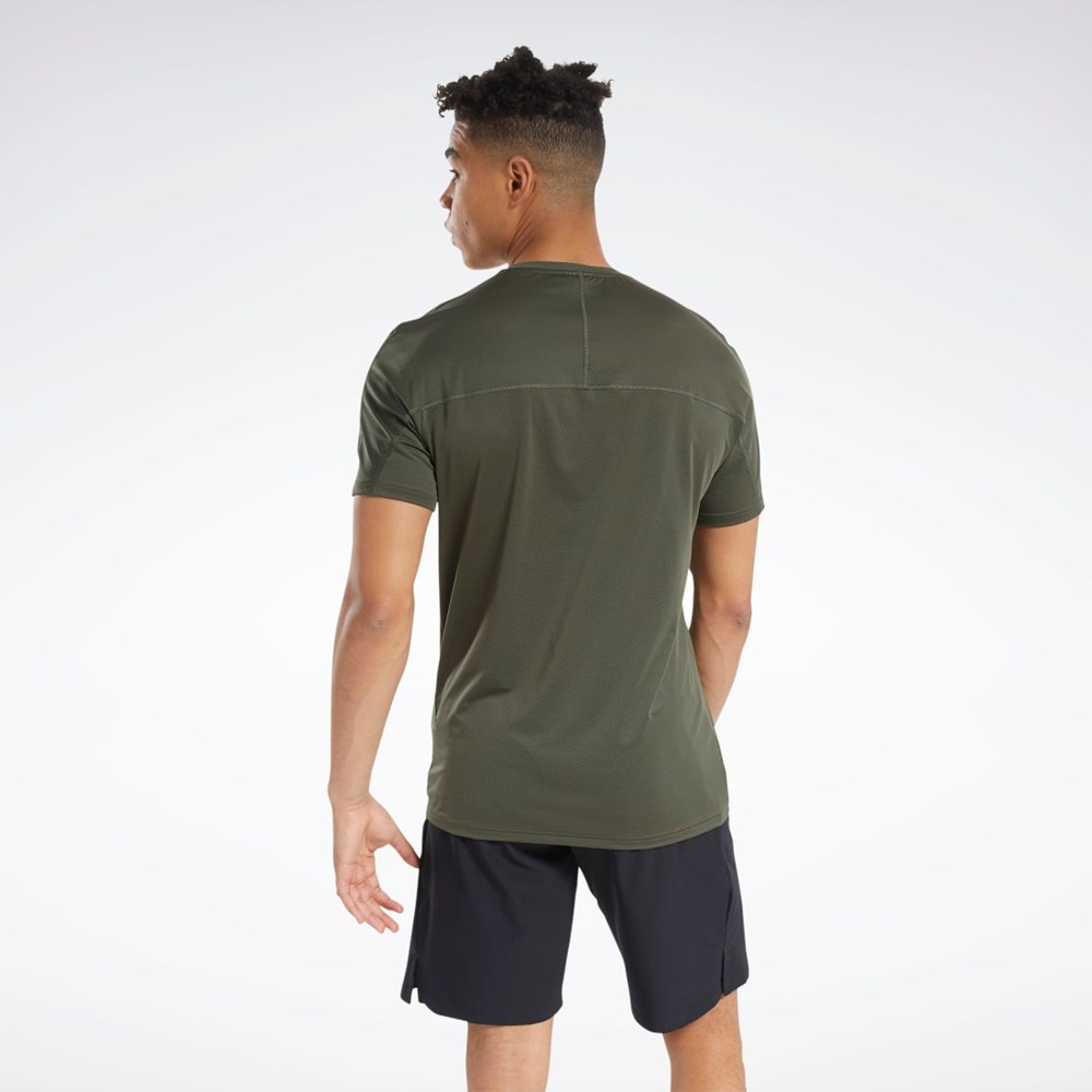 Reebok ACTIVCHILL Move Tee Zelene | JVAKU6831