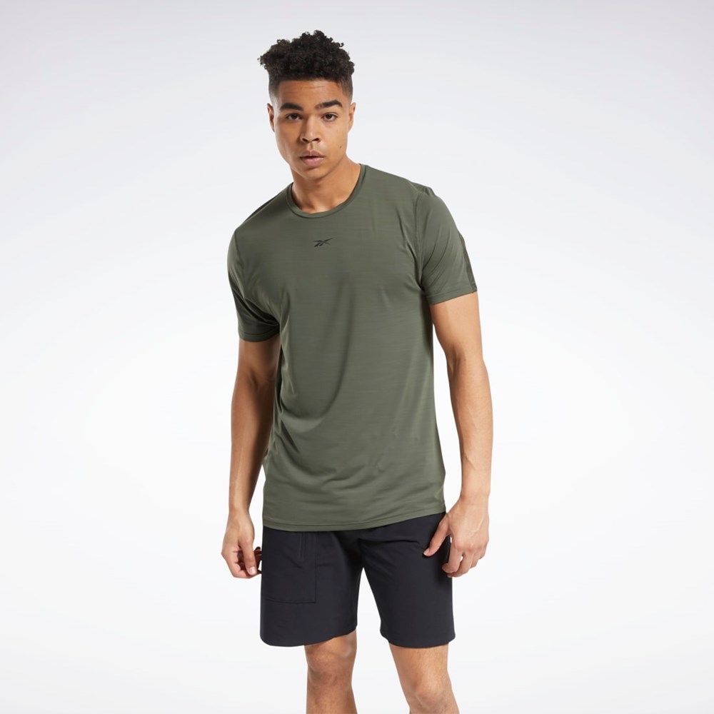 Reebok ACTIVCHILL Move Tee Zelene | JVAKU6831