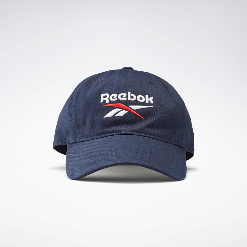 Reebok Active Foundation Badge Hat Námornícka Modrá Biele | XVKFP3087