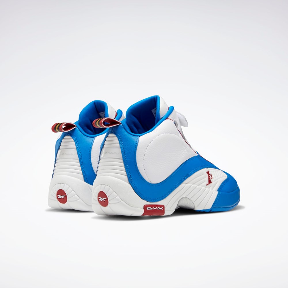 Reebok Answer IV Basketball Shoes Modre Biele Červené | LMIVE7458