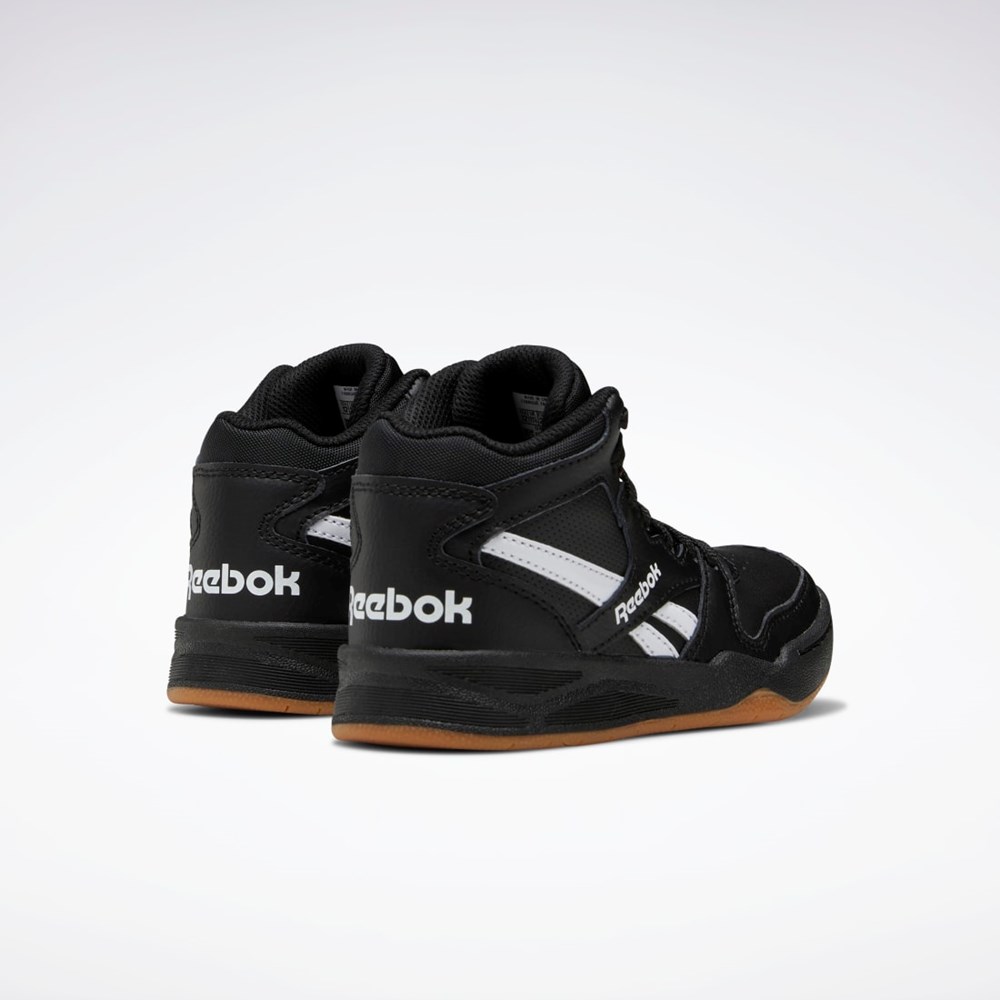 Reebok BB 4500 Court Shoes - Preschool Čierne Čierne Biele | BARYZ8016