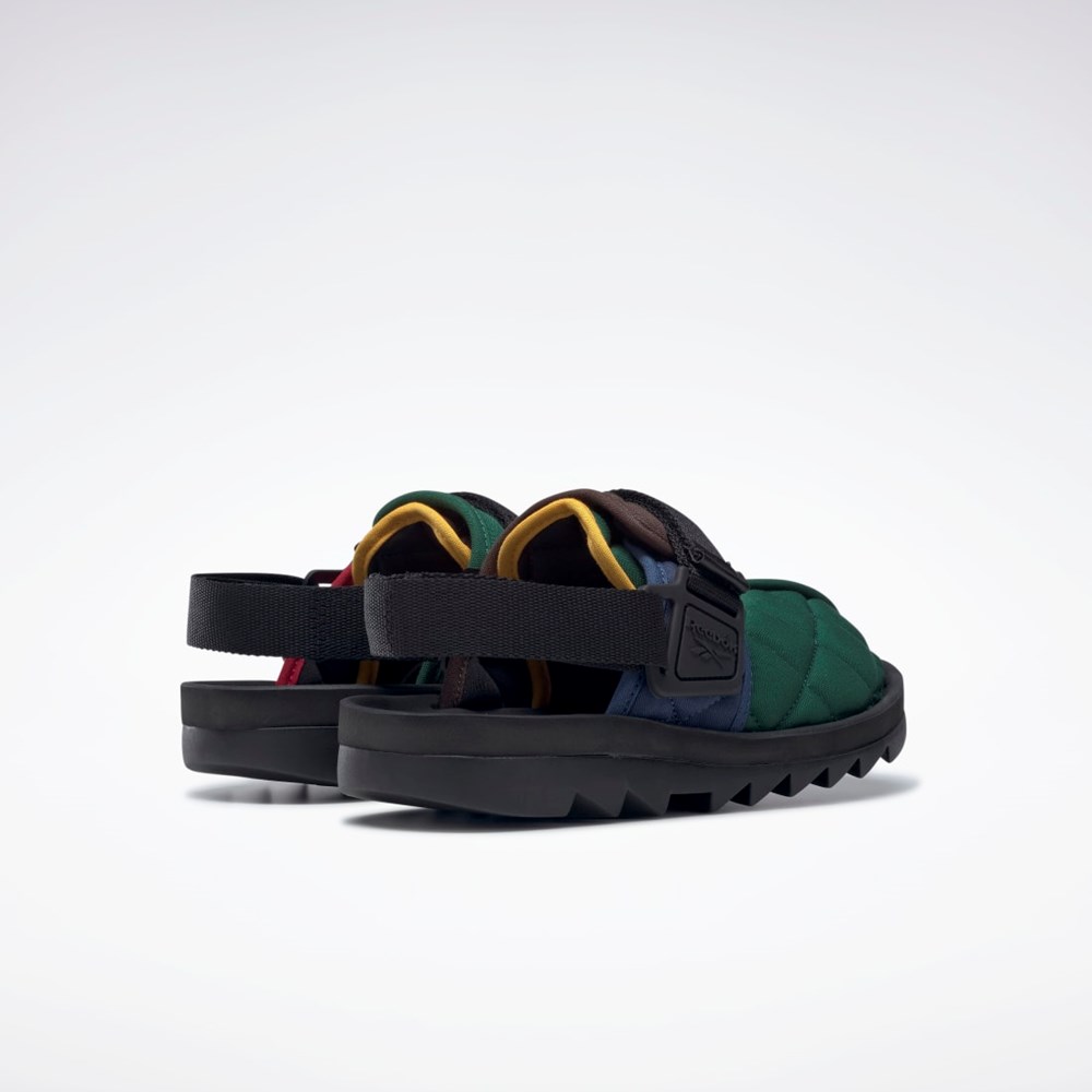 Reebok Beatnik Slides Modre Tmavo Hnede Červené | BPELK6298