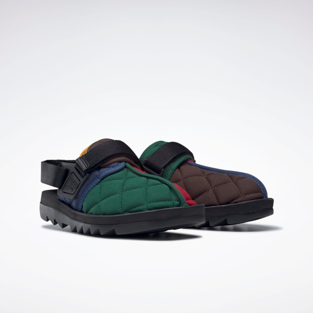 Reebok Beatnik Slides Modre Tmavo Hnede Červené | FAXCN2549