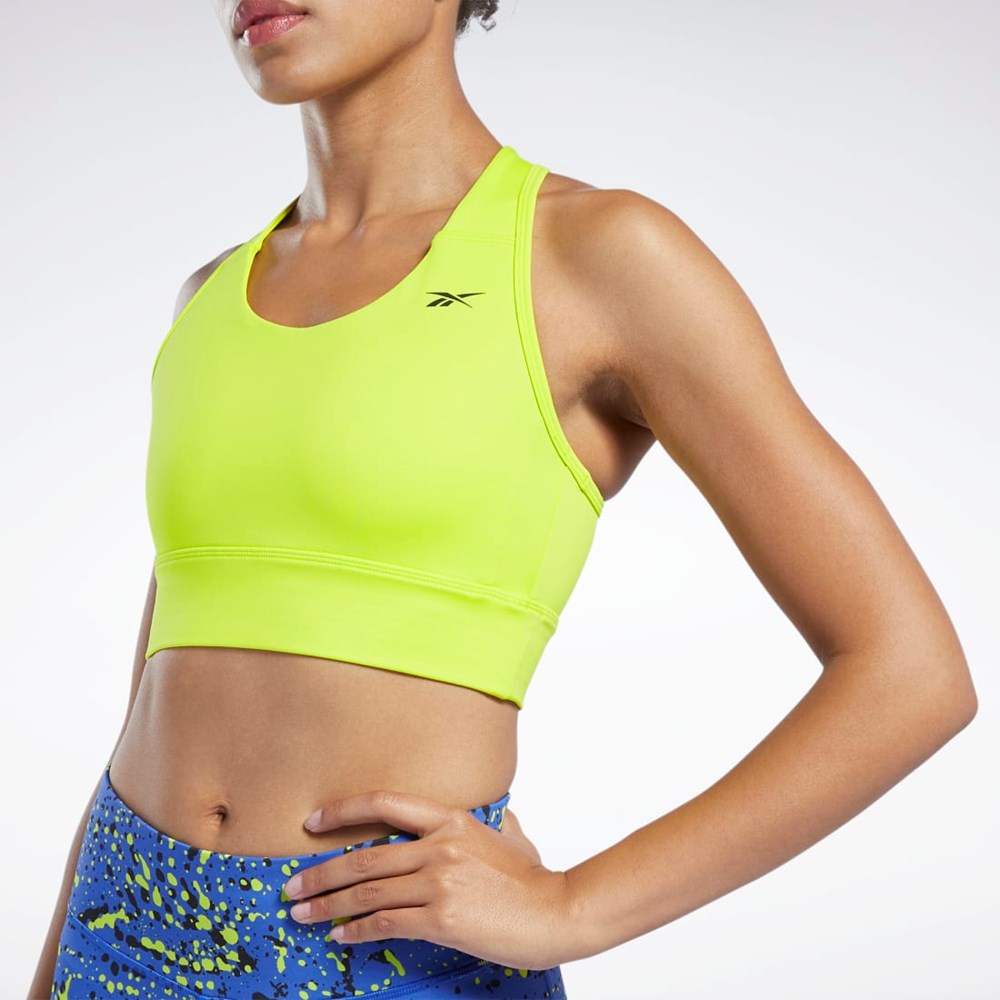 Reebok Bežecké Essentials High-Impact Bra Žlté | TBQCY6285