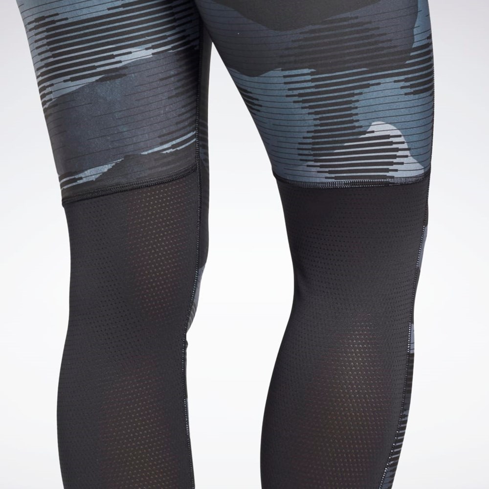 Reebok Bežecké Essentials Leggings Čierne | TWYEK6078