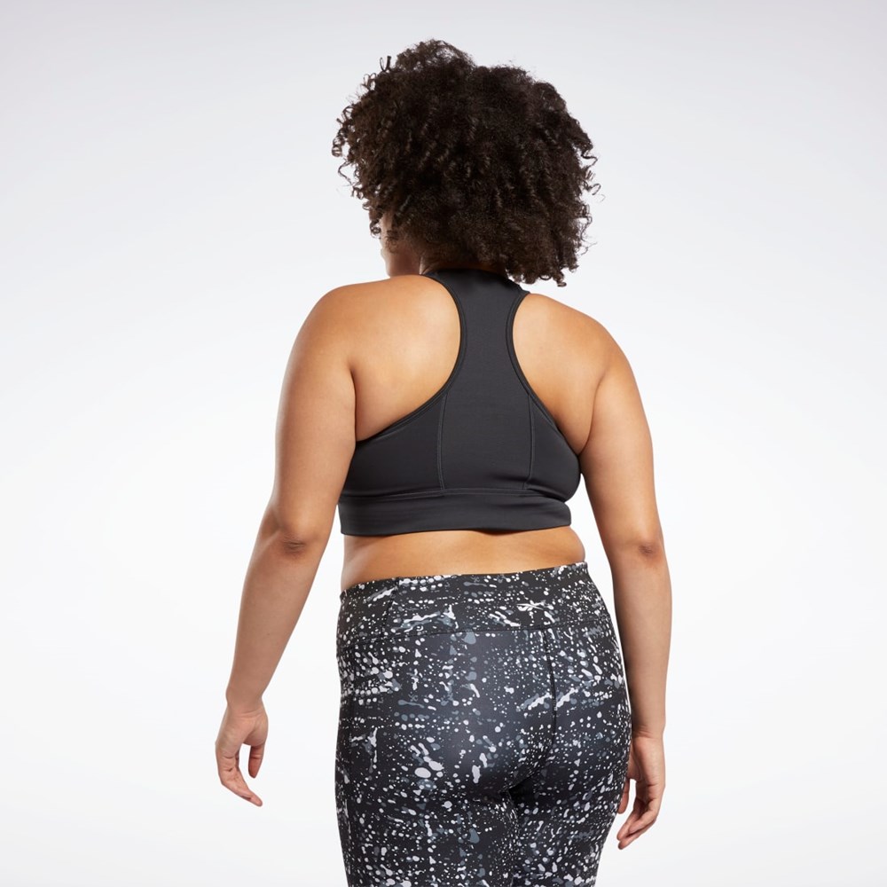 Reebok Bežecké Essentials Sports Bra (Plus Size) Čierne | NYFET1642