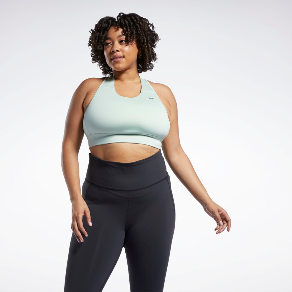 Reebok Bežecké Essentials Sports Bra (Plus Size) Svetlo | TBRHP7856