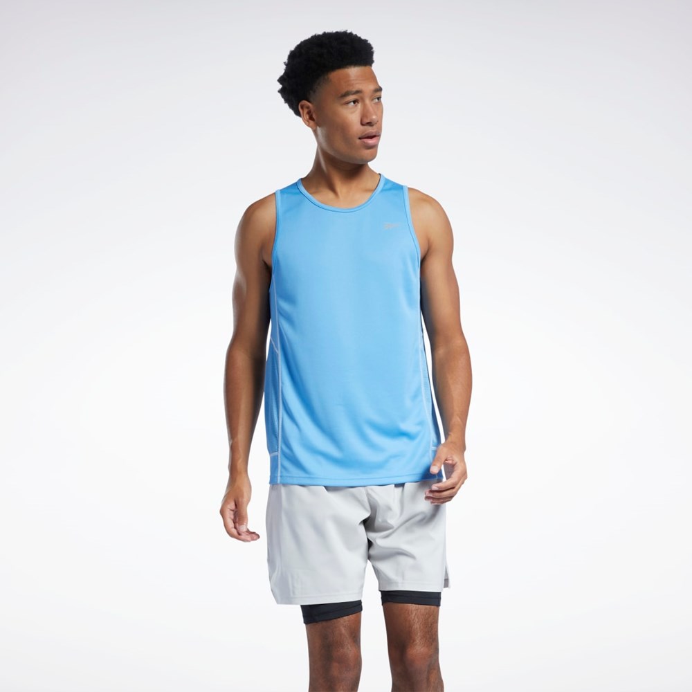 Reebok Bežecké Speedwick Singlet Modre | TQLAE3867