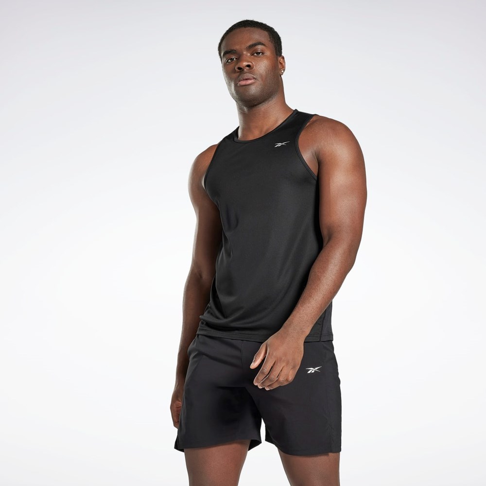 Reebok Bežecké Speedwick Singlet Čierne | QPYBN4629