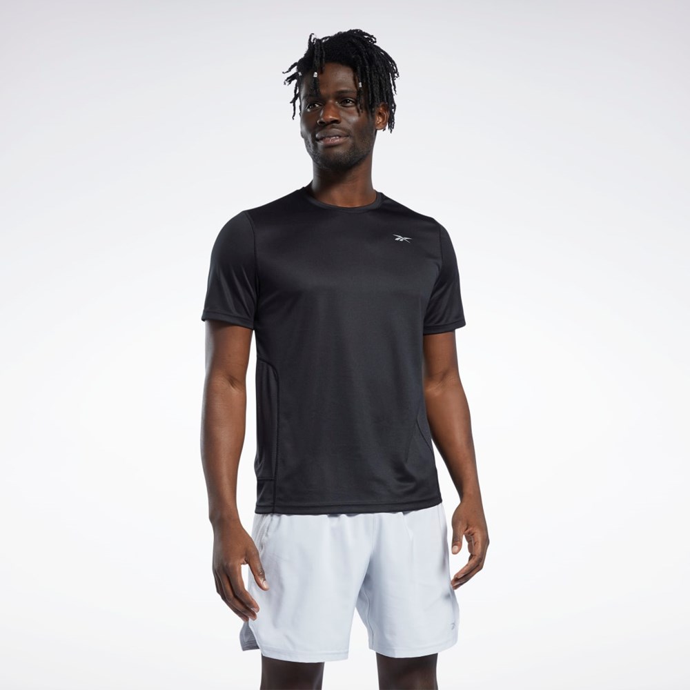 Reebok Bežecké Speedwick T-Shirt Čierne | IEDNQ8279