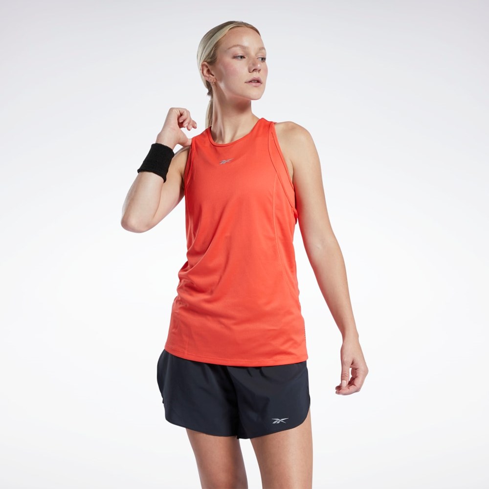 Reebok Bežecké Speedwick Tank Top Červené | SYRXM0762