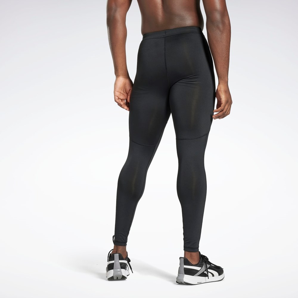 Reebok Bežecké Speedwick Tights Čierne | JNQKI1748