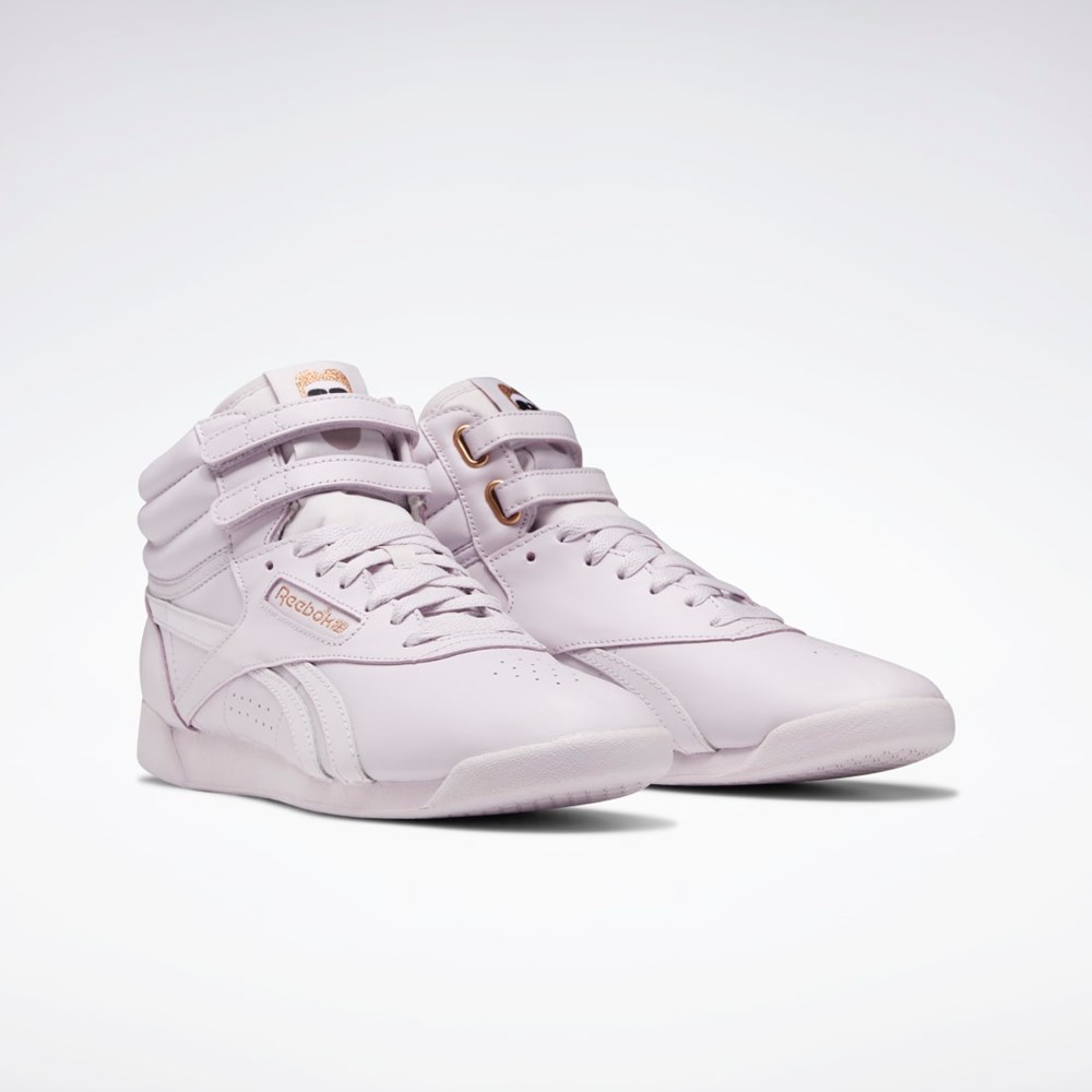 Reebok Cardi B Freestyle Hi Shoes Biele | GSUPF7639