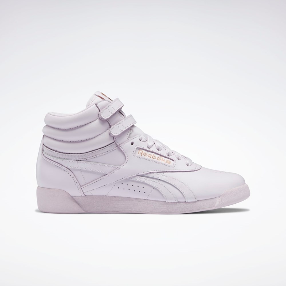 Reebok Cardi B Freestyle Hi Shoes Biele | XKAIS6542