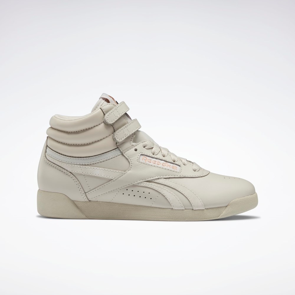 Reebok Cardi B Freestyle Hi Shoes Siva Biele | RPIAJ9237