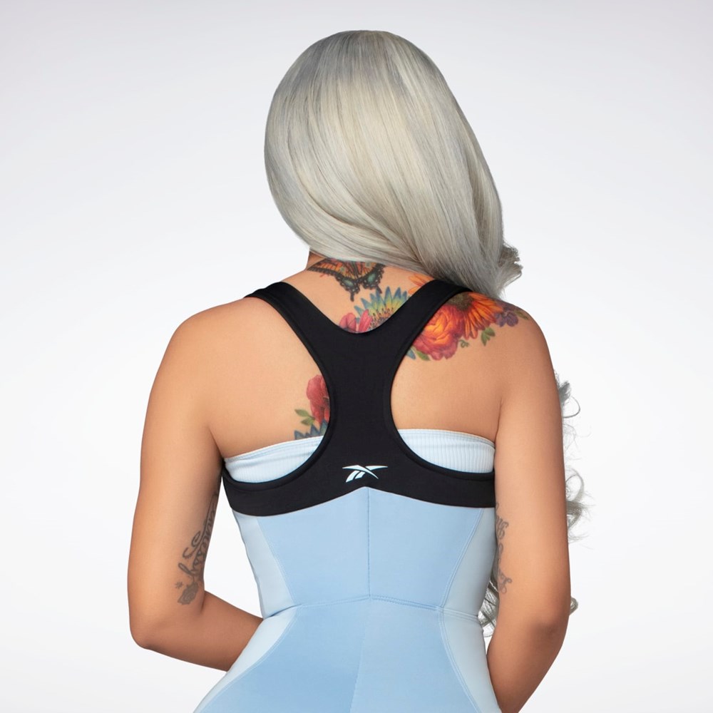 Reebok Cardi B Leotard Modre | WCNTG4831