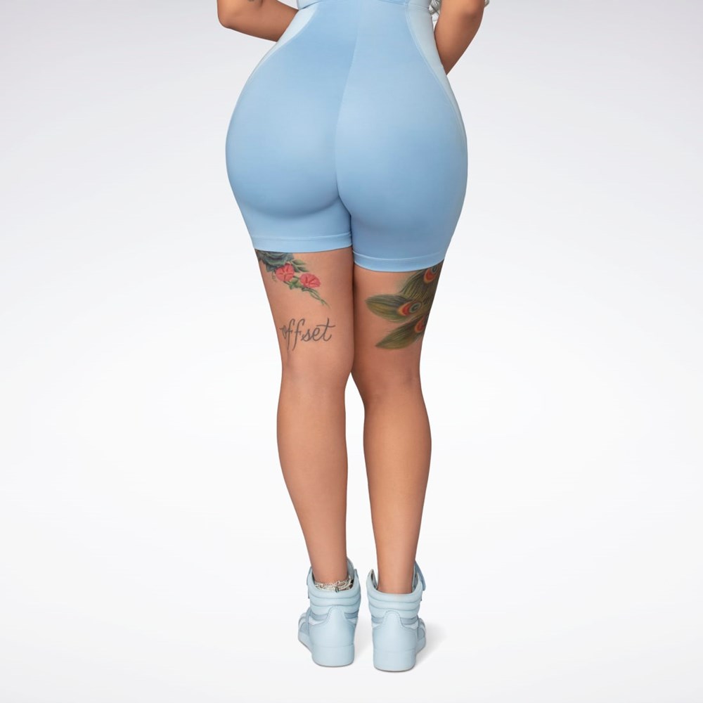 Reebok Cardi B Leotard Modre | WCNTG4831