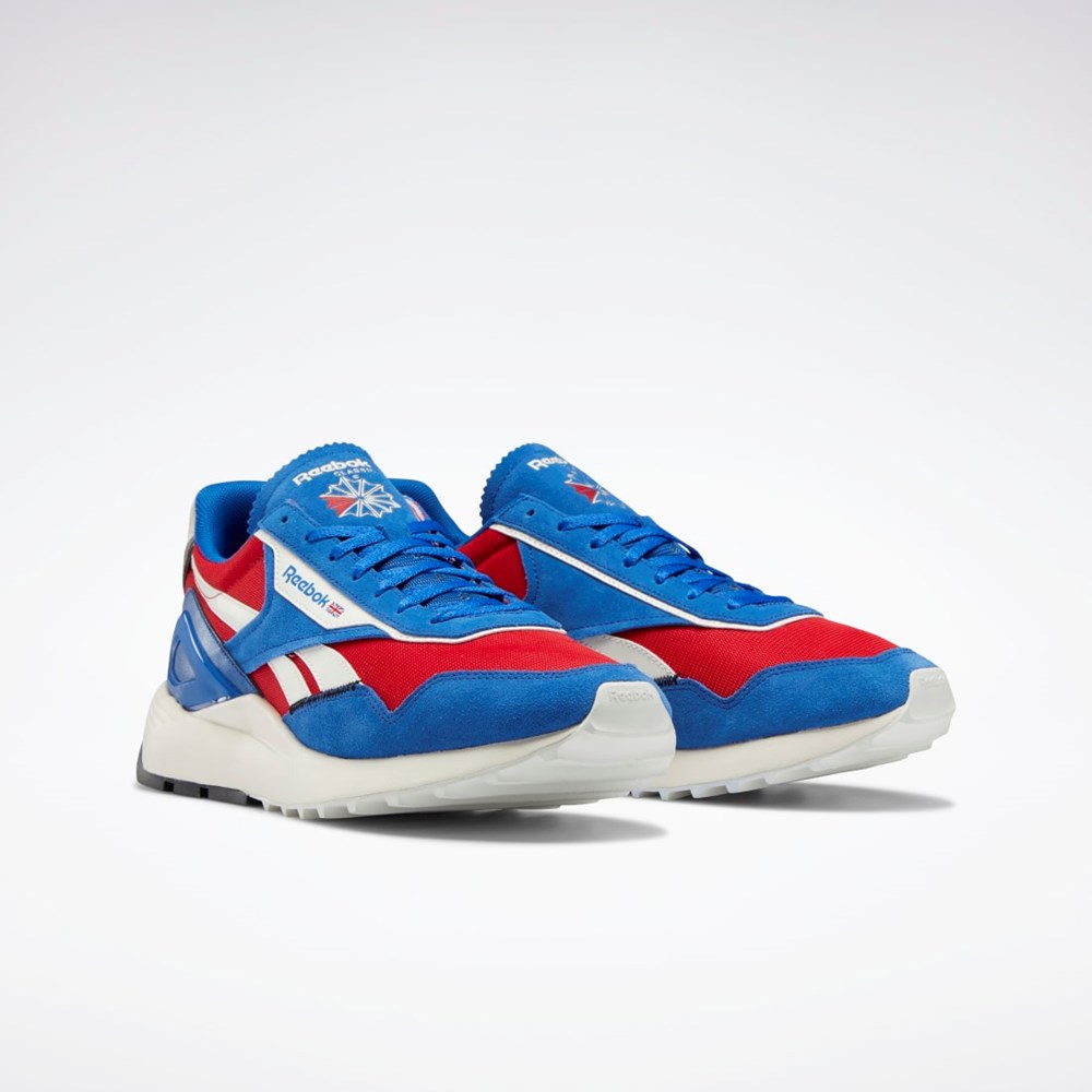 Reebok Classic Leather Legacy AZ Shoes Modre Červené | UJDNF5870