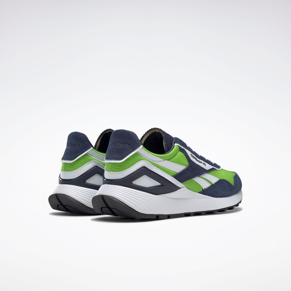 Reebok Classic Leather Legacy AZ Shoes Zelene Námornícka Modrá Biele | HNWFI4729