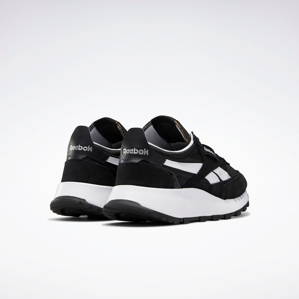 Reebok Classic Leather Legacy Shoes Čierne Siva Červené | JQOUA6352