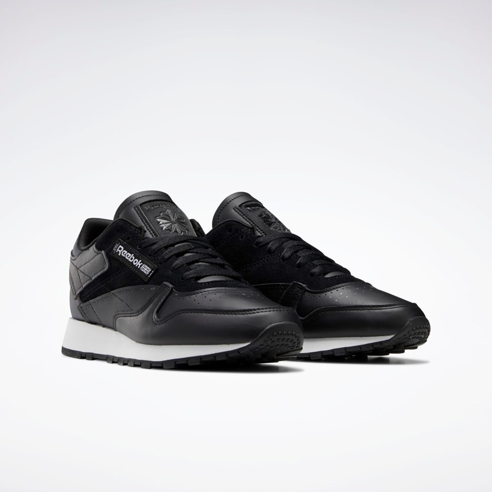 Reebok Classic Leather Make It Yours Shoes Čierne Siva Biele | AWMPJ2786