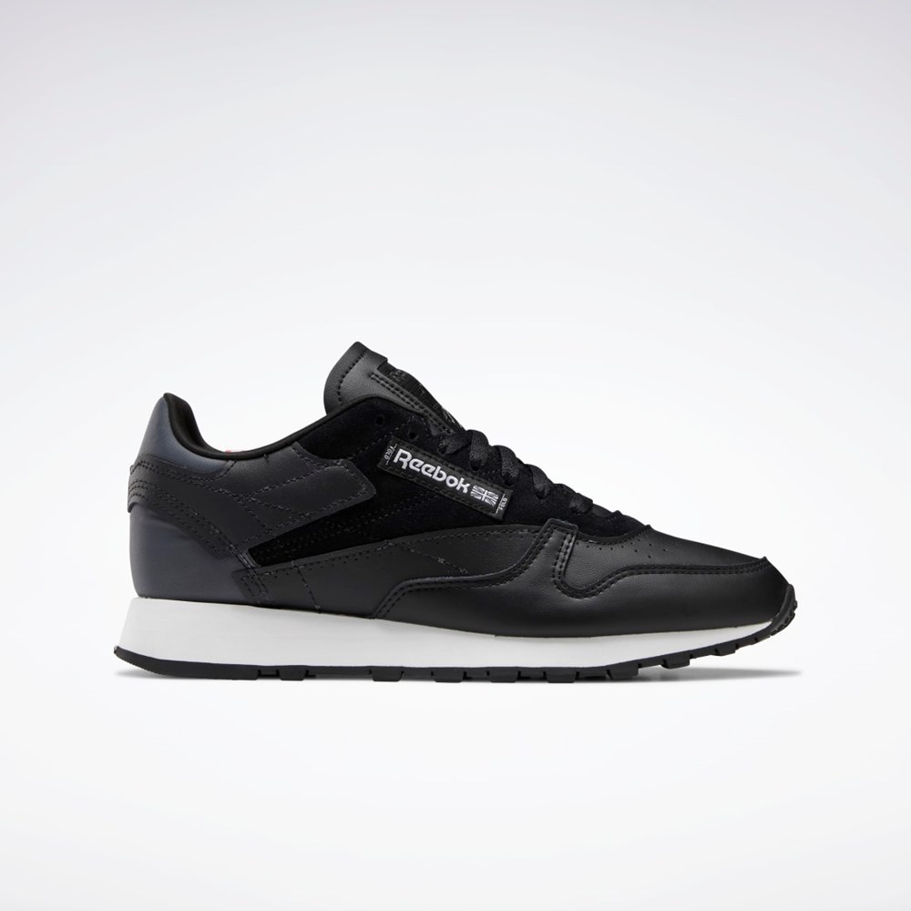 Reebok Classic Leather Make It Yours Shoes Čierne Siva Biele | AWMPJ2786