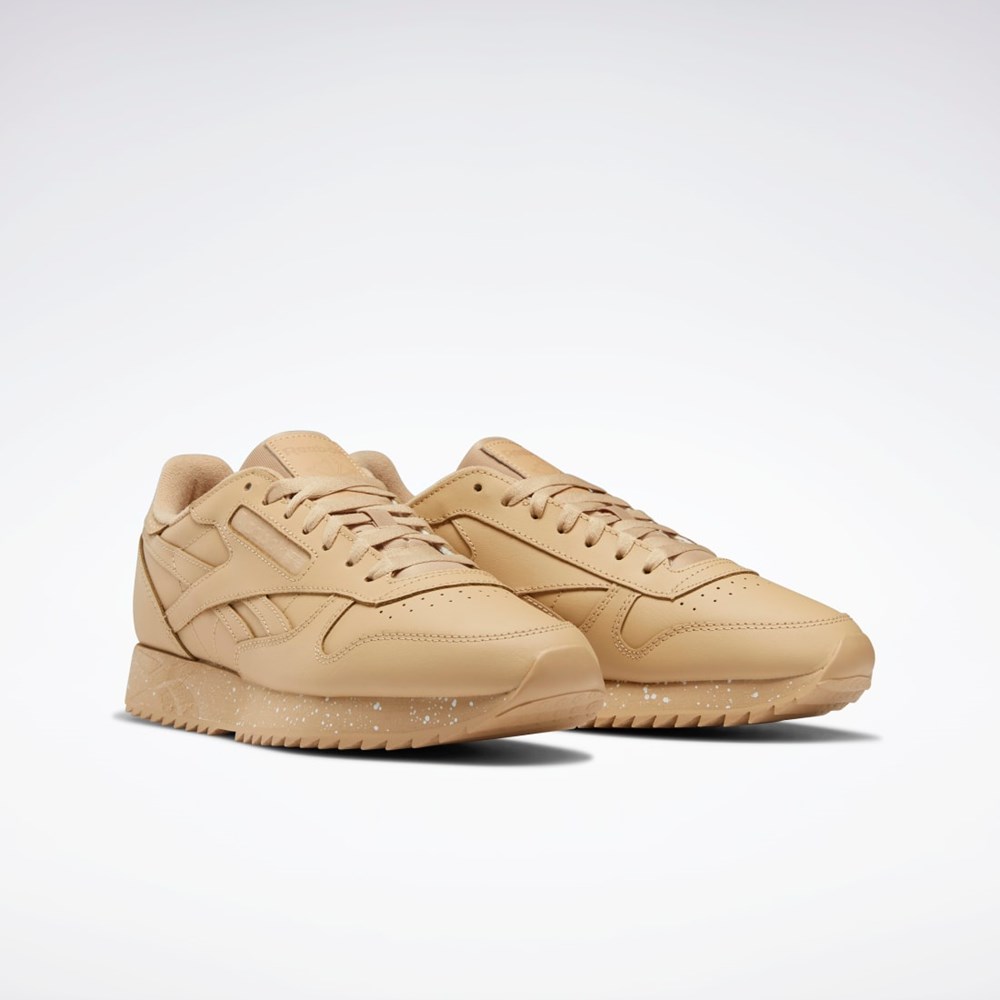 Reebok Classic Leather Ripple Shoes Biele | CMKOD0245