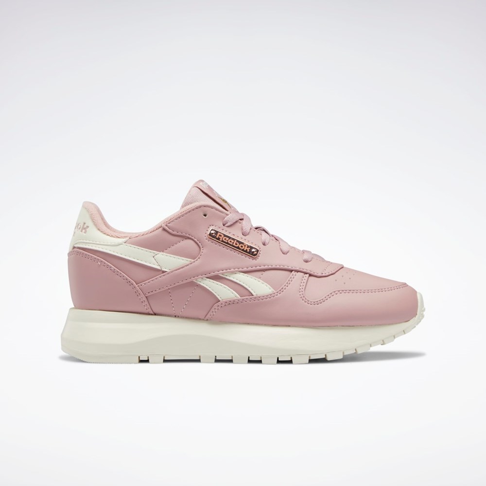 Reebok Classic Leather SP Shoes Ruzove Ruzove Biele | AFPBV7519