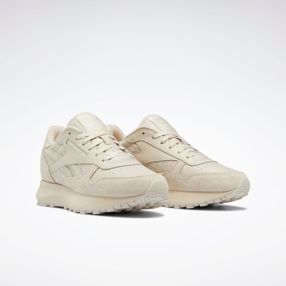 Reebok Classic Leather SP Shoes Stucco / Stucco / Stucco | NBTUD5386