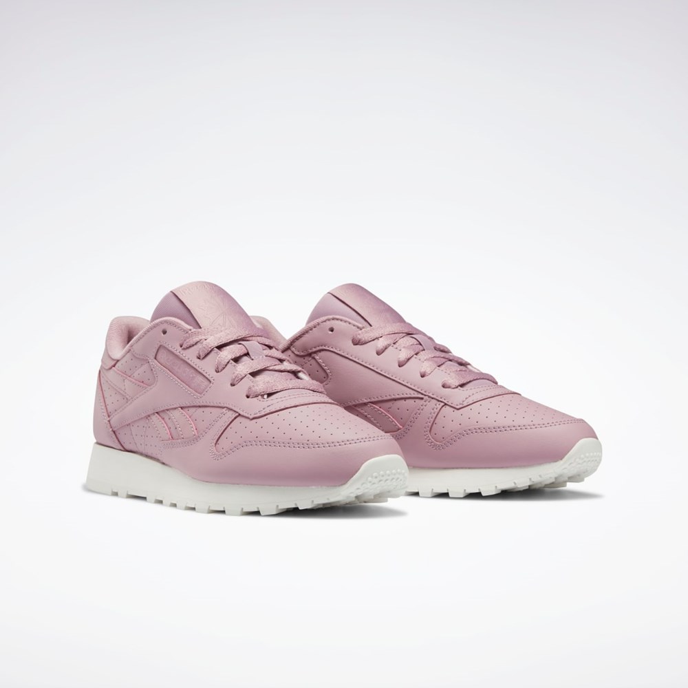 Reebok Classic Leather Shoes Infused Lilac / Infused Lilac / Chalk | FTUON2687