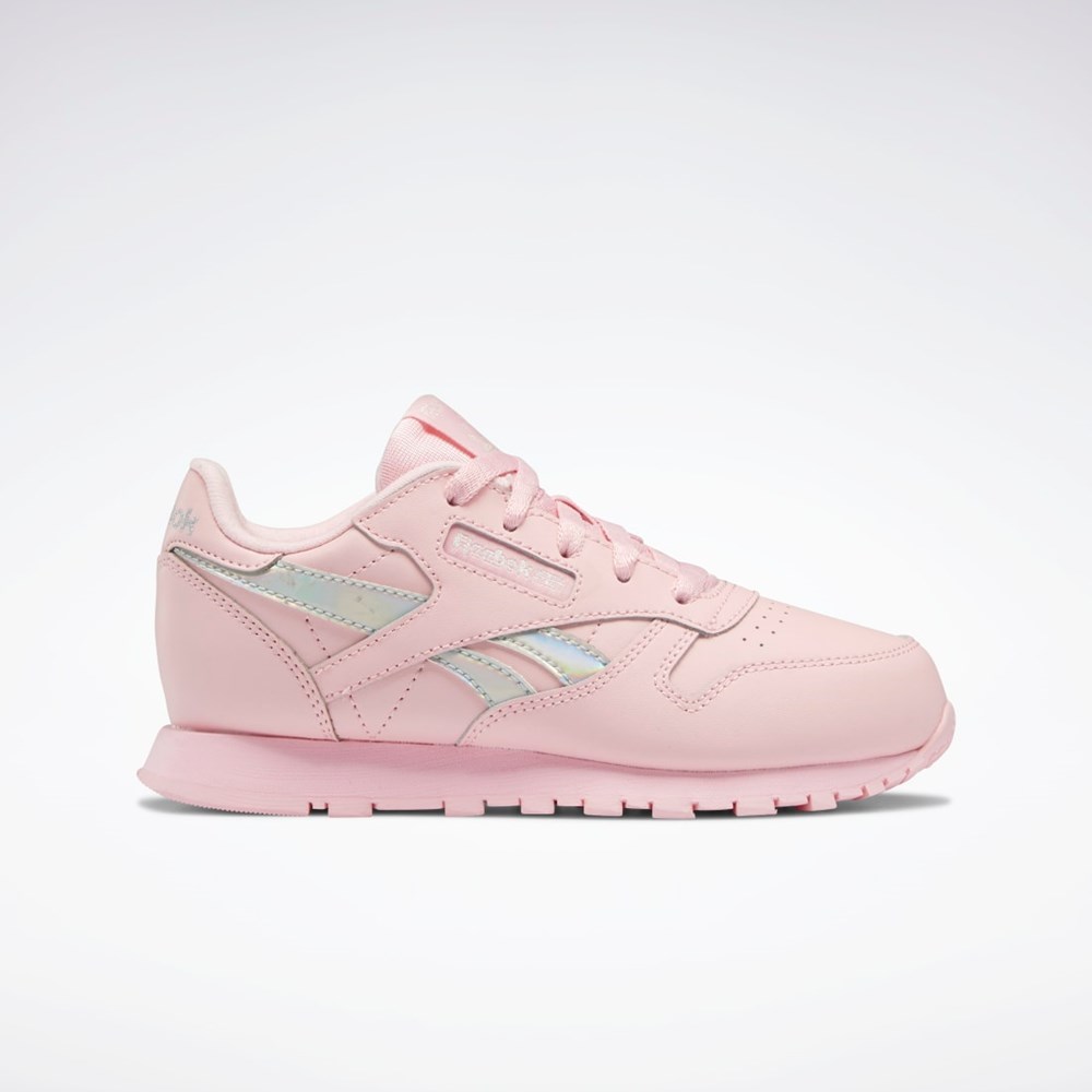 Reebok Classic Leather Shoes - Preschool Ruzove Ruzove Ruzove | KIEVS1692