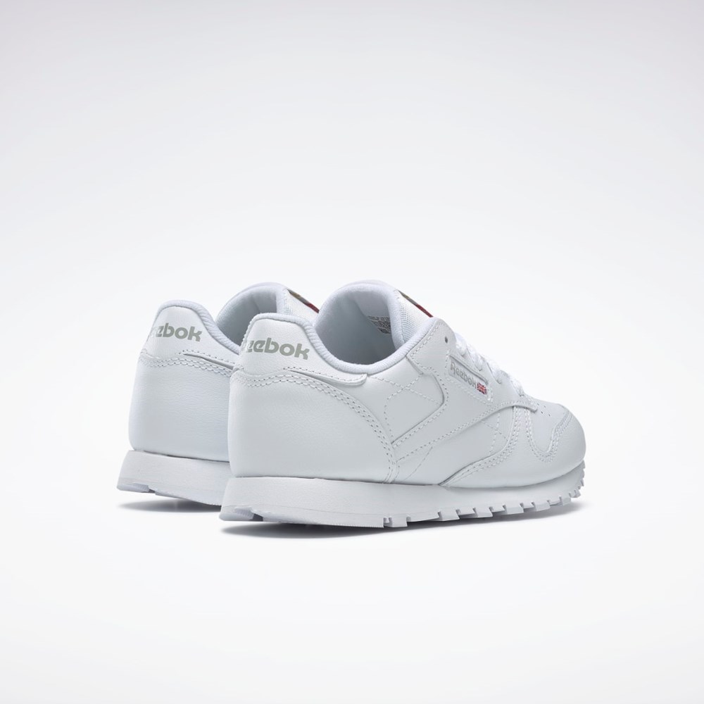 Reebok Classic Leather Shoes - Preschool Biele | YLOKH7158