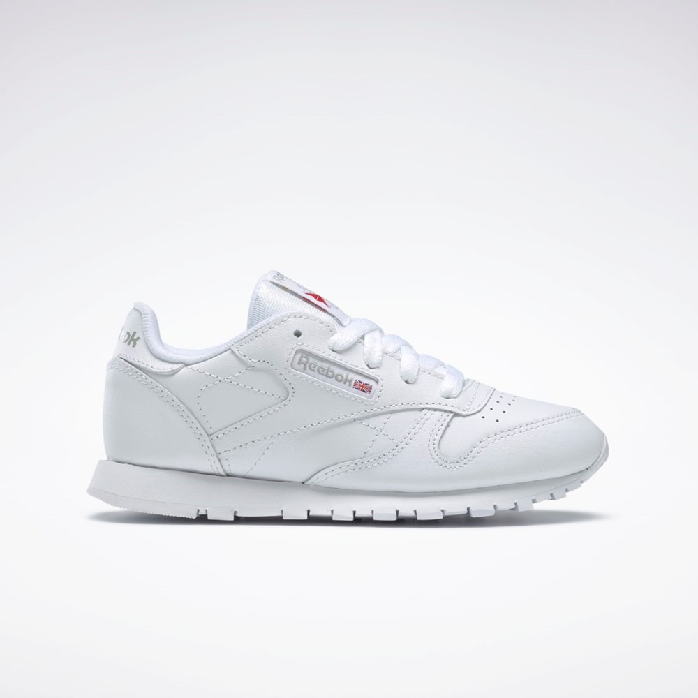 Reebok Classic Leather Shoes - Preschool Biele | YLOKH7158