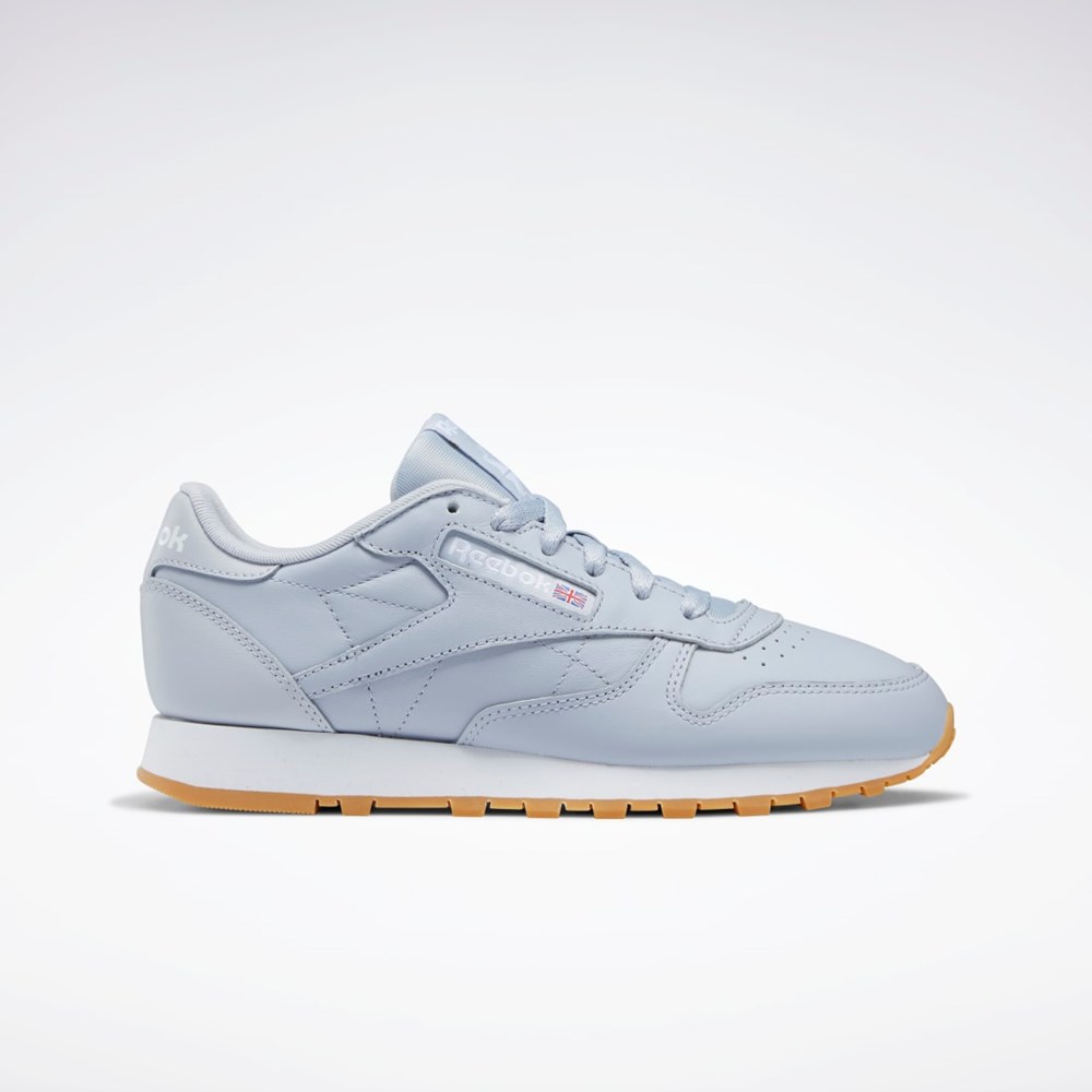 Reebok Classic Leather Shoes Siva Siva Biele | KMENO2361