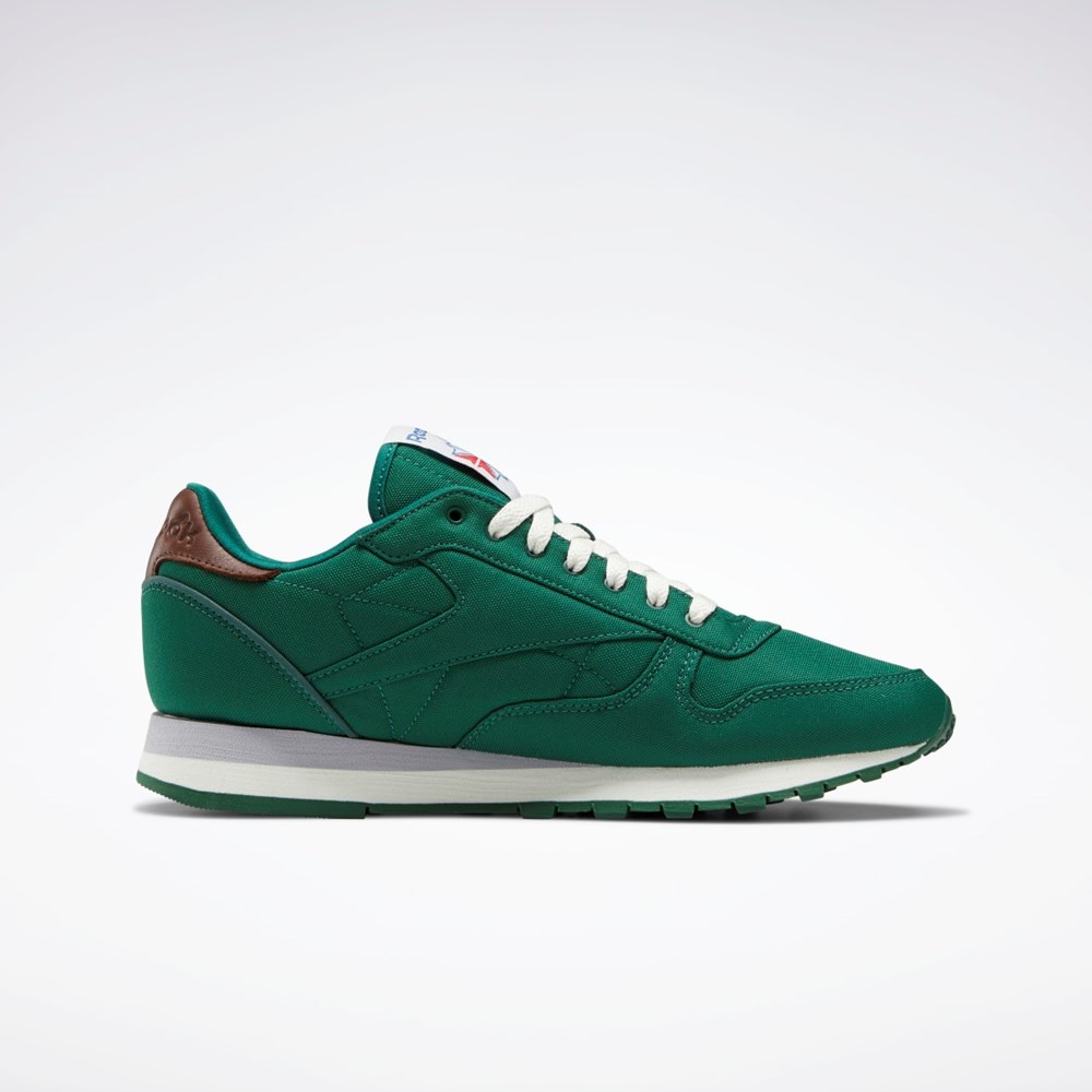 Reebok Classic Leather Shoes Tmavo Zelene Hnede | OPWTQ9816