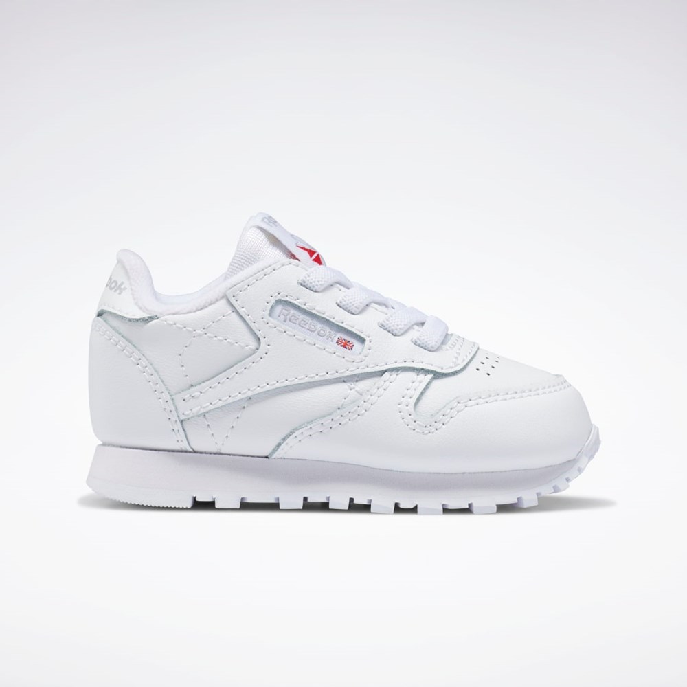 Reebok Classic Leather Shoes - Toddler Biele Biele Biele | OTPQN8572