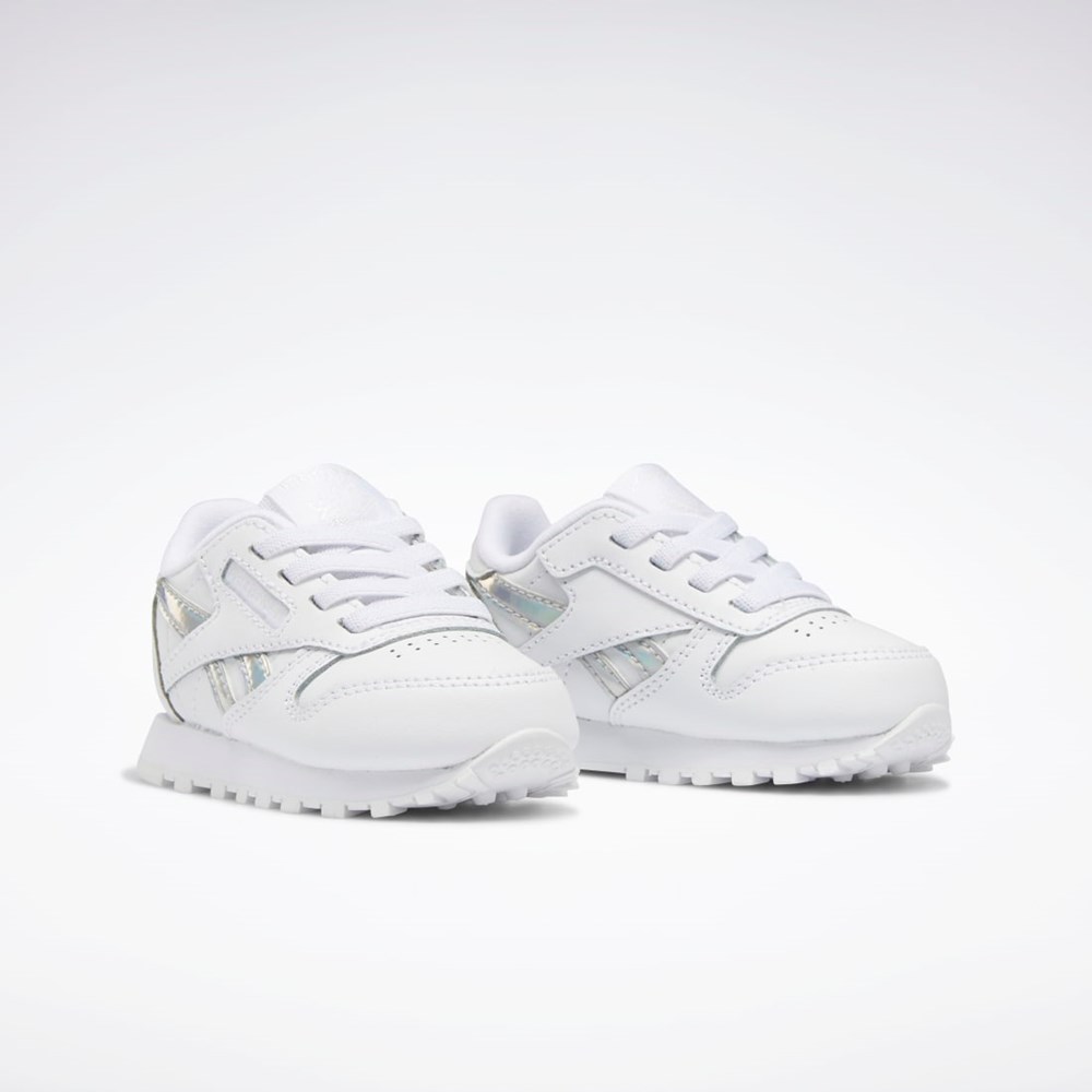 Reebok Classic Leather Shoes - Toddler Biele Biele Biele | PMCAW2037