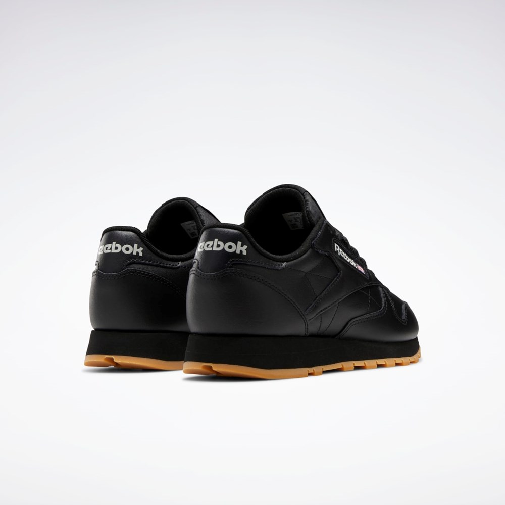 Reebok Classic Leather Shoes Čierne Siva | DEJQC4806