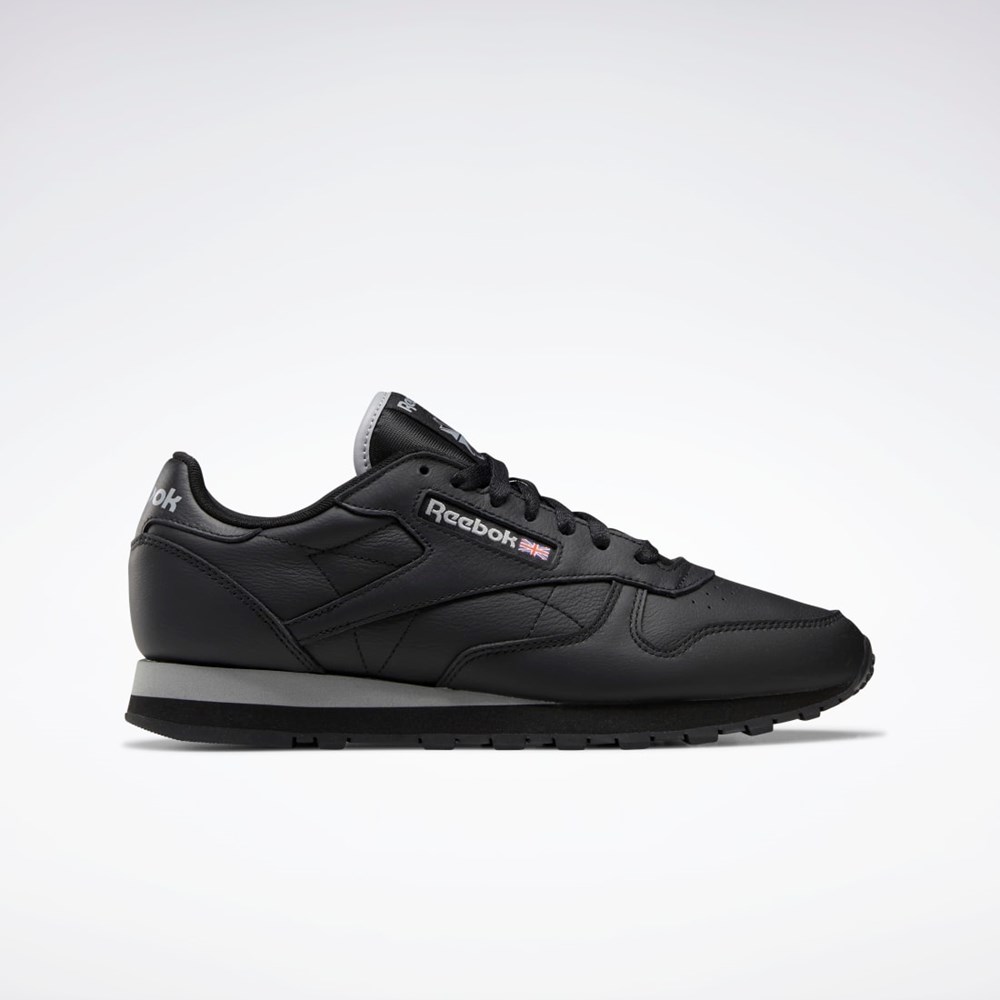 Reebok Classic Leather Shoes Čierne Siva Čierne | RAEIJ5304