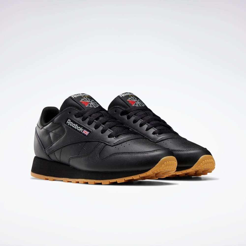 Reebok Classic Leather Shoes Čierne Siva | TFUDY8527