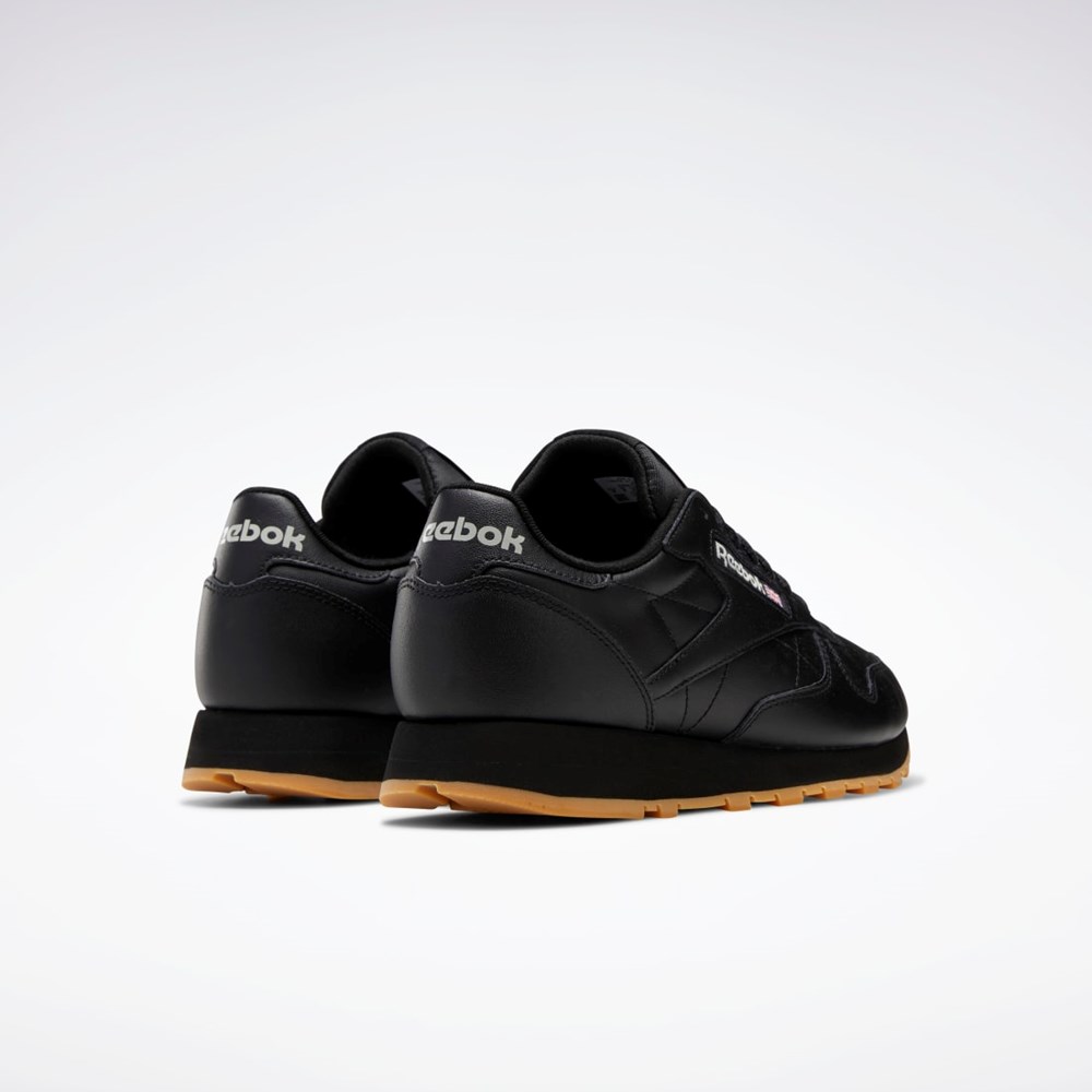 Reebok Classic Leather Shoes Čierne Siva | TFUDY8527