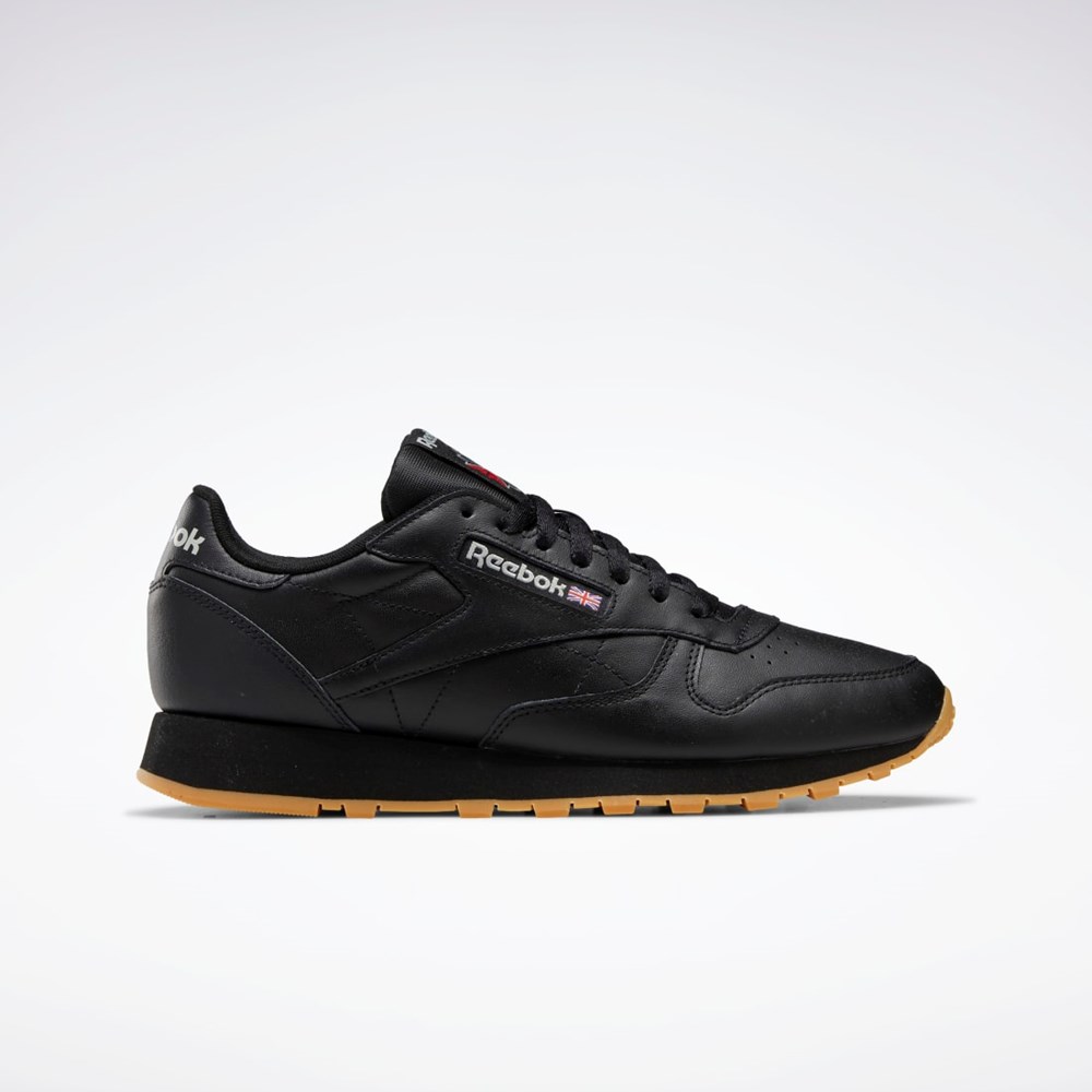 Reebok Classic Leather Shoes Čierne Siva | TFUDY8527