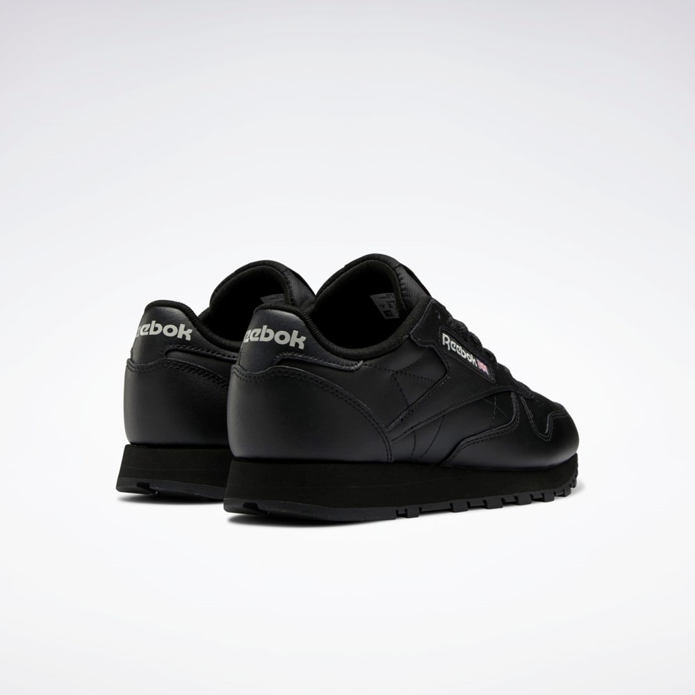 Reebok Classic Leather Shoes Čierne Čierne Siva | ZAGFN9217