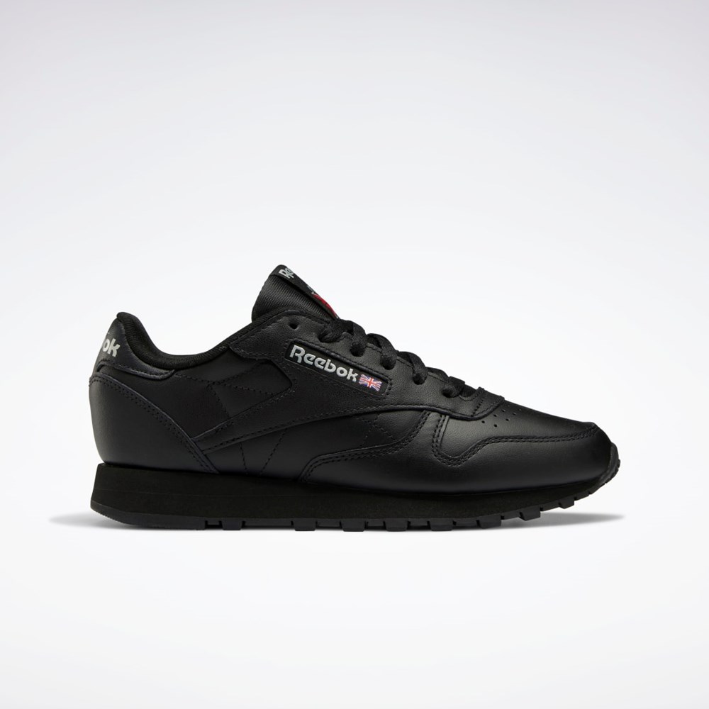 Reebok Classic Leather Shoes Čierne Čierne Siva | ZAGFN9217