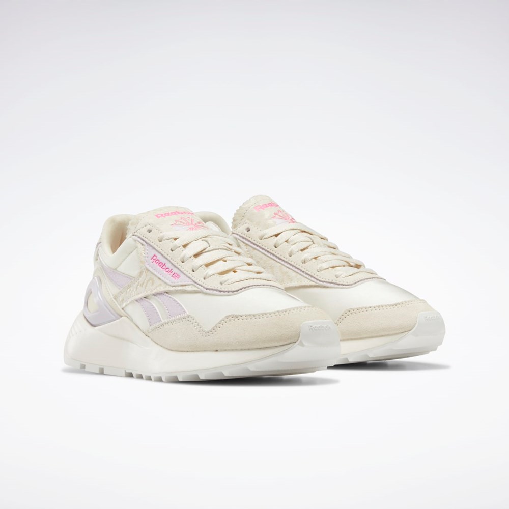 Reebok Classic Legacy AZ Shoes Alabaster / Chalk / Quartz Glow | QMKLS5681